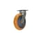 Vestil Orange Premium Heavy Duty Swivel Polyurethane 8 x 2 Caster CST-F40-8X2SI-S - alternate 1
